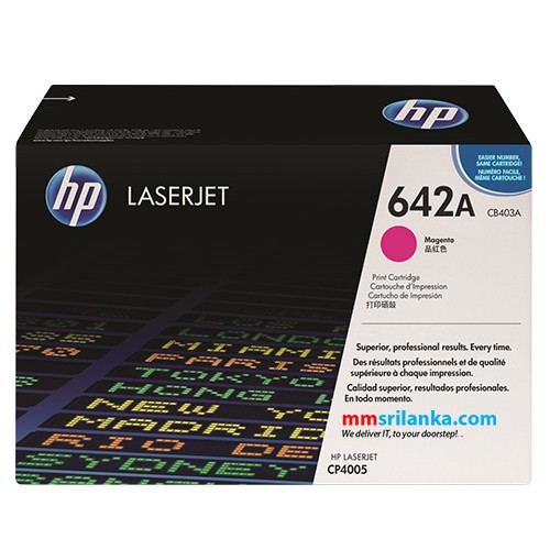 HP 642A Magenta Toner Cartridge