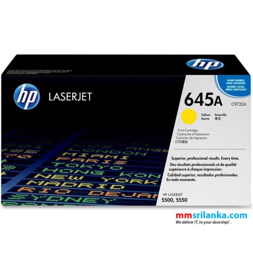 HP 645A Yellow Toner Cartridge