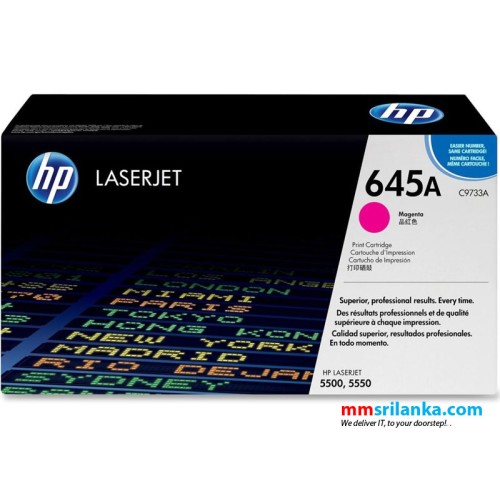 HP 645A Magenta Toner Cartridge