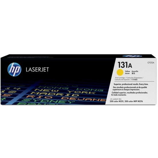 HP 131A Yellow Toner Cartridge For M251, M276nw