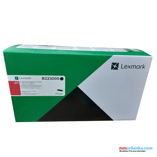 Lexmark B223000 Black Toner Cartridge for B2236