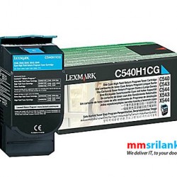 Lexmark C540 Cyan High Yield Toner Cartridge