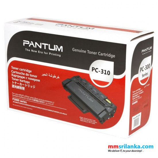 Pantum PC310 Toner Cartridge for Pantum P3100/P3255/P3500