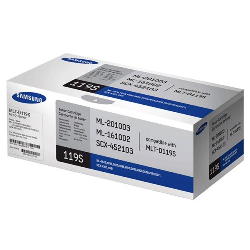 Samsung 119s Toner Cartridge, ML-2010D3, ML-1610D2, SCX-4521D3, SCX-4521F