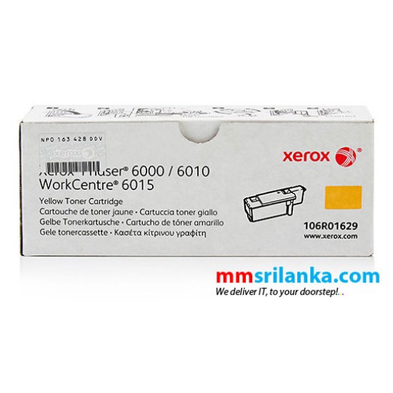 Xerox Phaser 6010 Yellow Toner Cartridge
